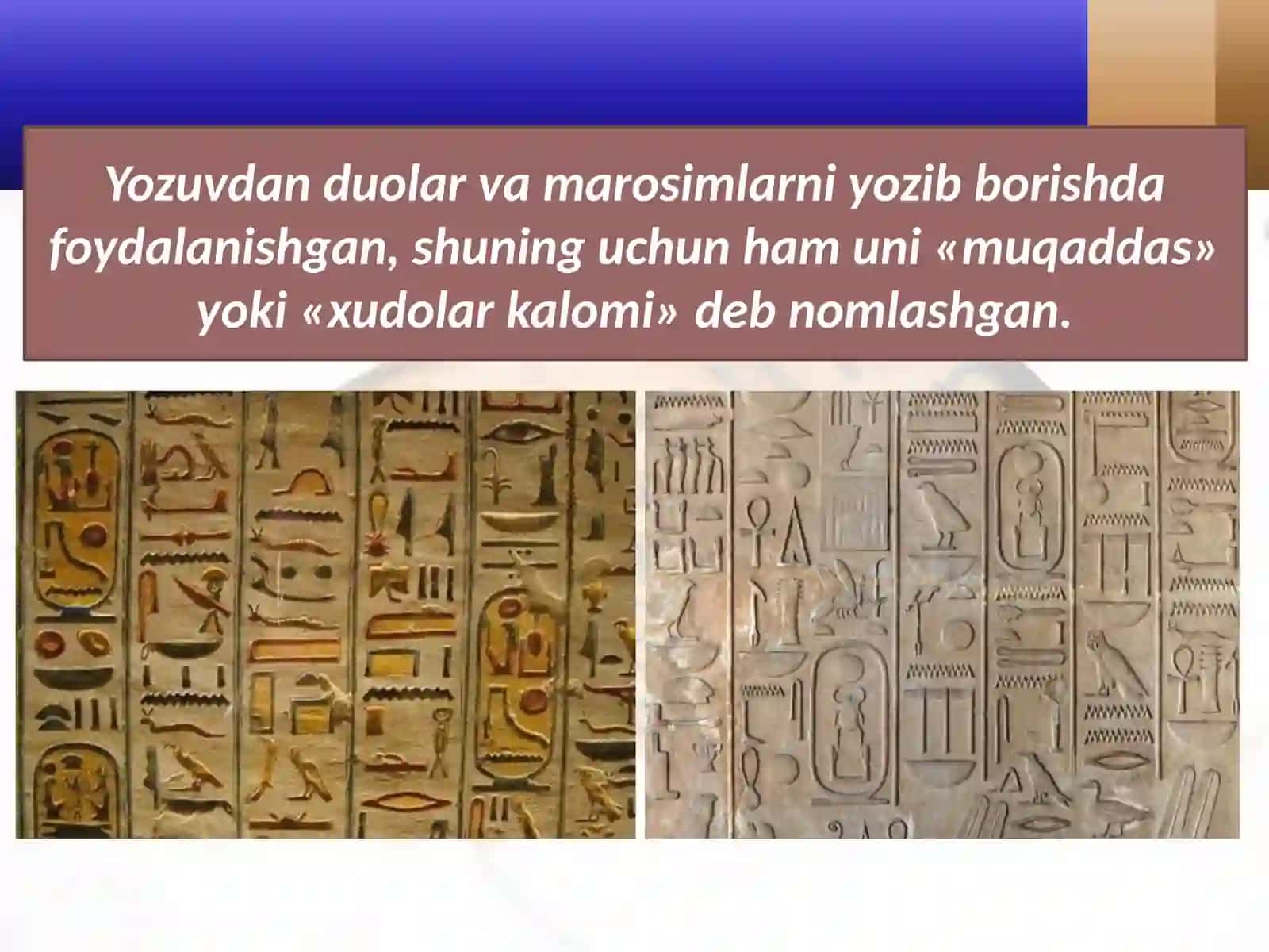 Qadimgi Misr madaniyati 3
