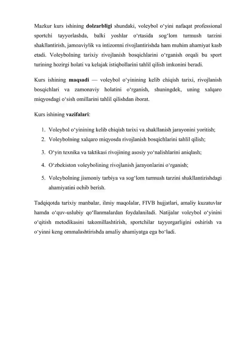 Voleybolning vujudga kelishi va rivojlanish tarixi 3