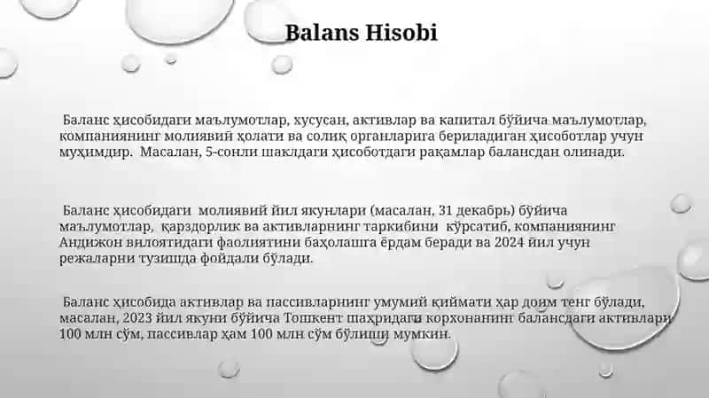 Moliyaviy hisobning umumiy fundamental qoidalari 3