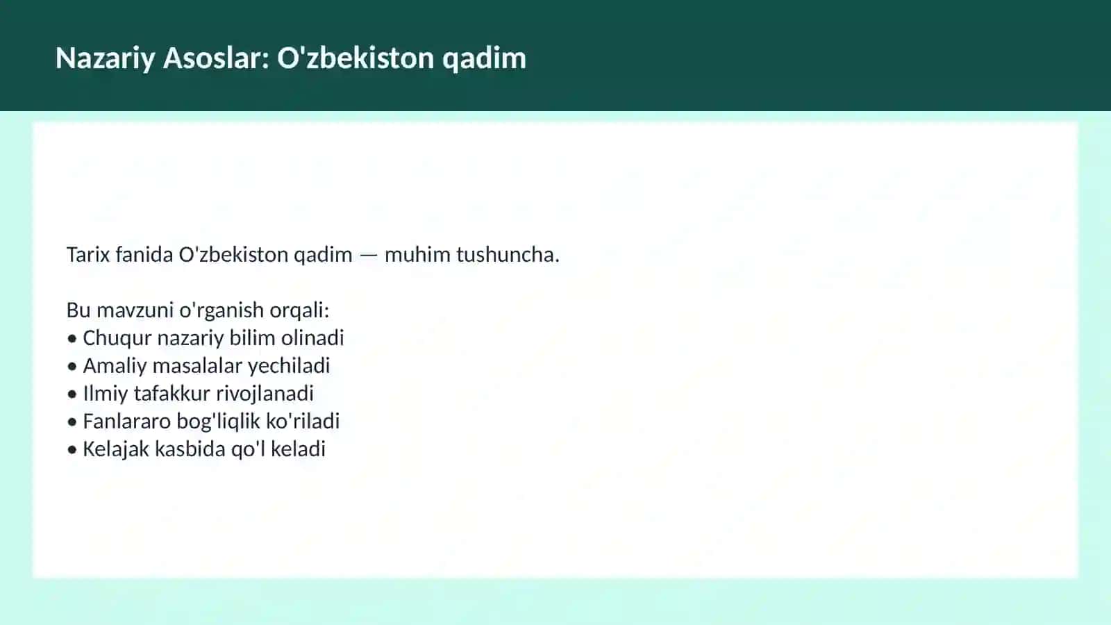 Dekolonizatsiya: O'qituvchilar va talabalar uchun dars ishlanma 3