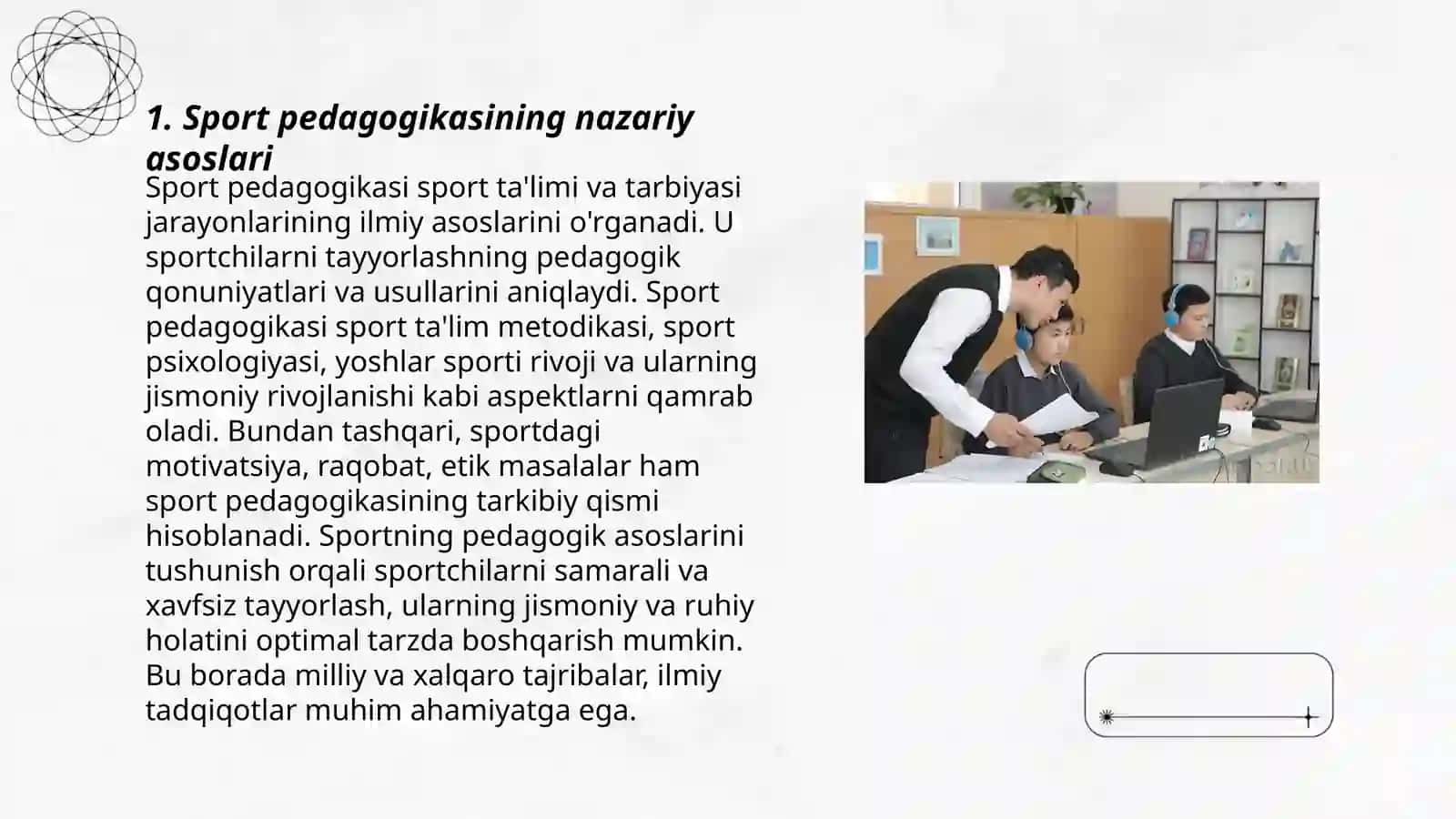sport pedagogikasi novatorlati oquv-tarbiya jarayonin rivojlantirishning gedagogik shartlari 3