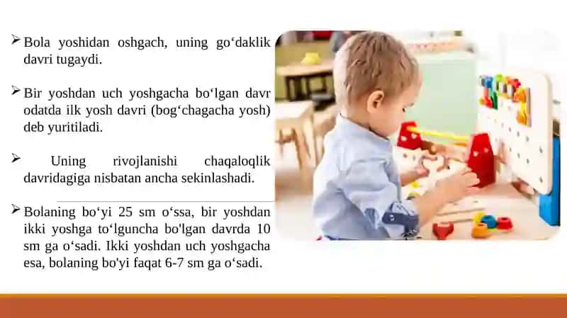 Ilk yosh davrida psixik rivojlanish 3