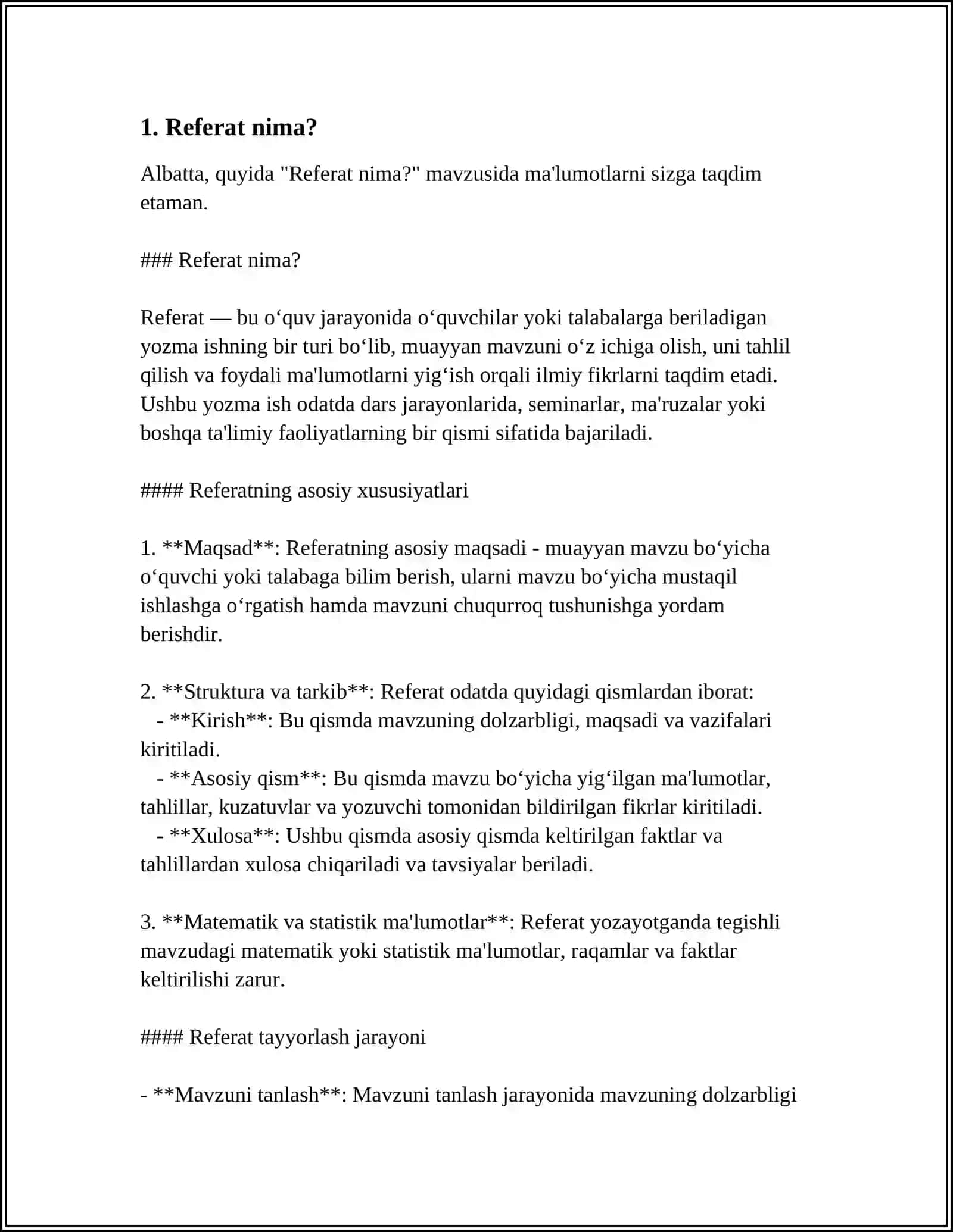 REFERAT TURLARI 3