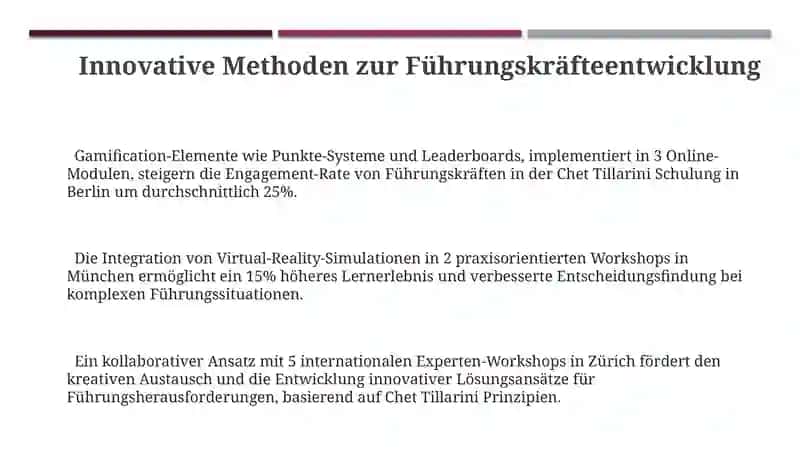 Kreative Methoden in der Chet Tillarini Ausbildung 3