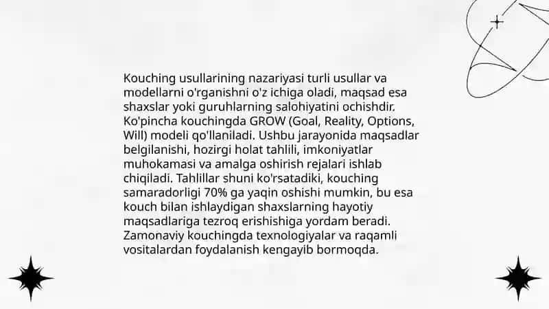 Bilish jarayonlarini rivojlantirishda kouch usullarining kichik maktab yoshidagi oʻquvchilarda qoʻllanilishi 3