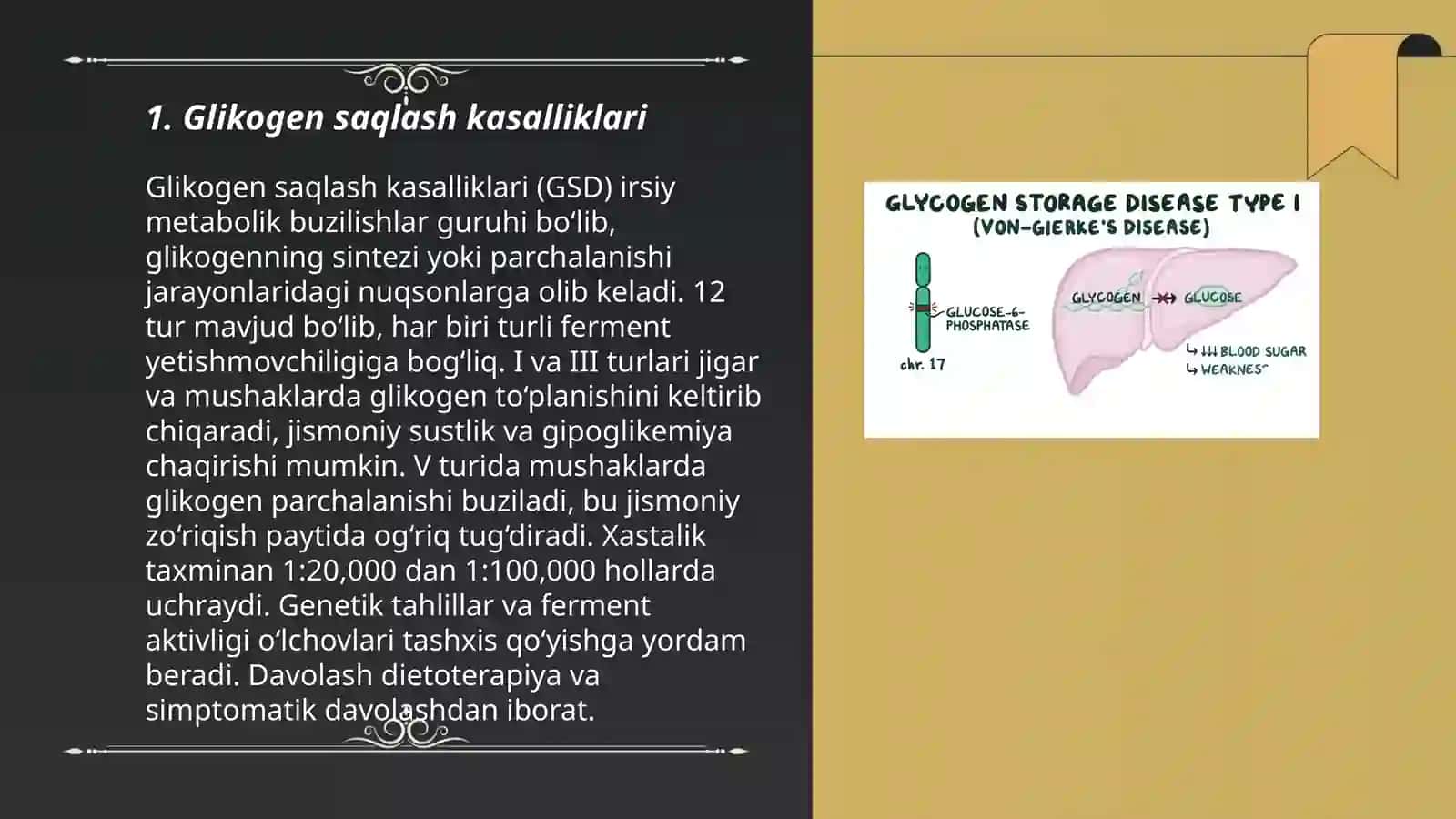Glikogen kasalliklari 3