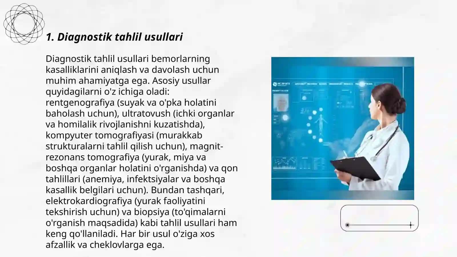 Diagnostik tahlil usullari 3