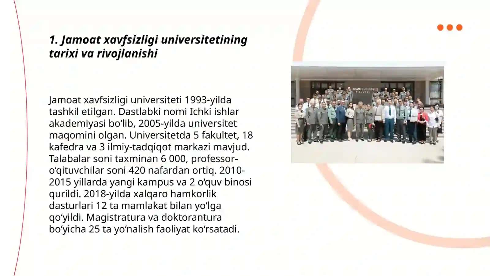 Jamoat xavfsizligi universiteti 3