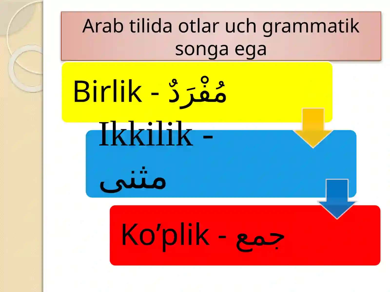 Otlarda ikkilik soni 3