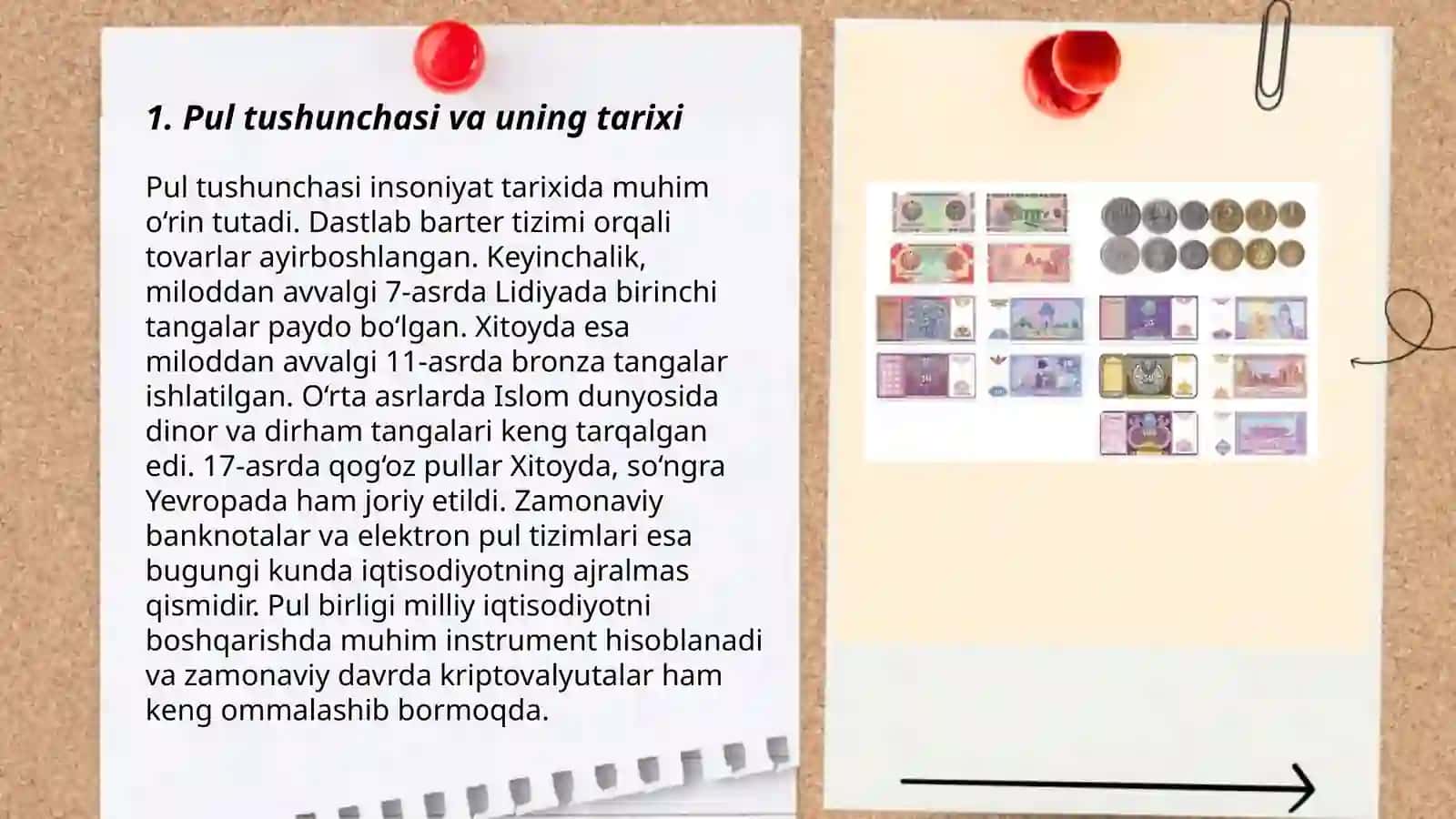 Qog'oz pul va tangalar 3