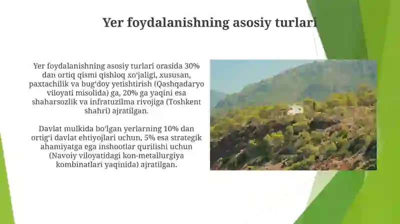 Yerga egalik va yerdan foydalanish huquqi 3