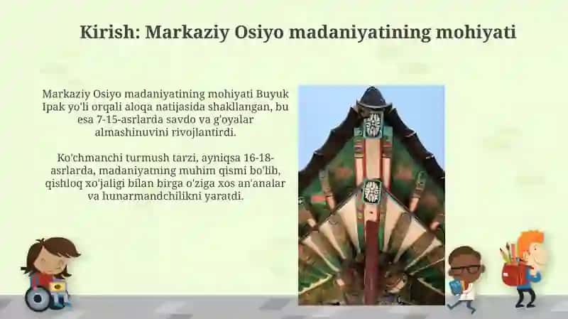 Markaziy Osiyo madaniyatining mohiyati 3
