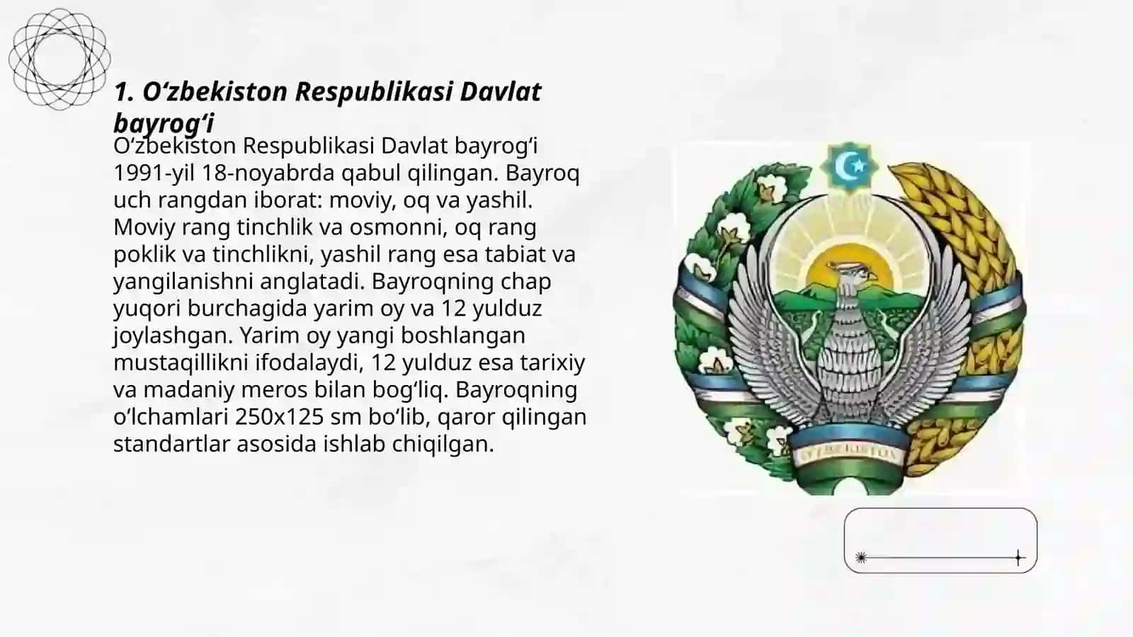 Oʻzbekiston Respublikasi davlat ramzlari 3