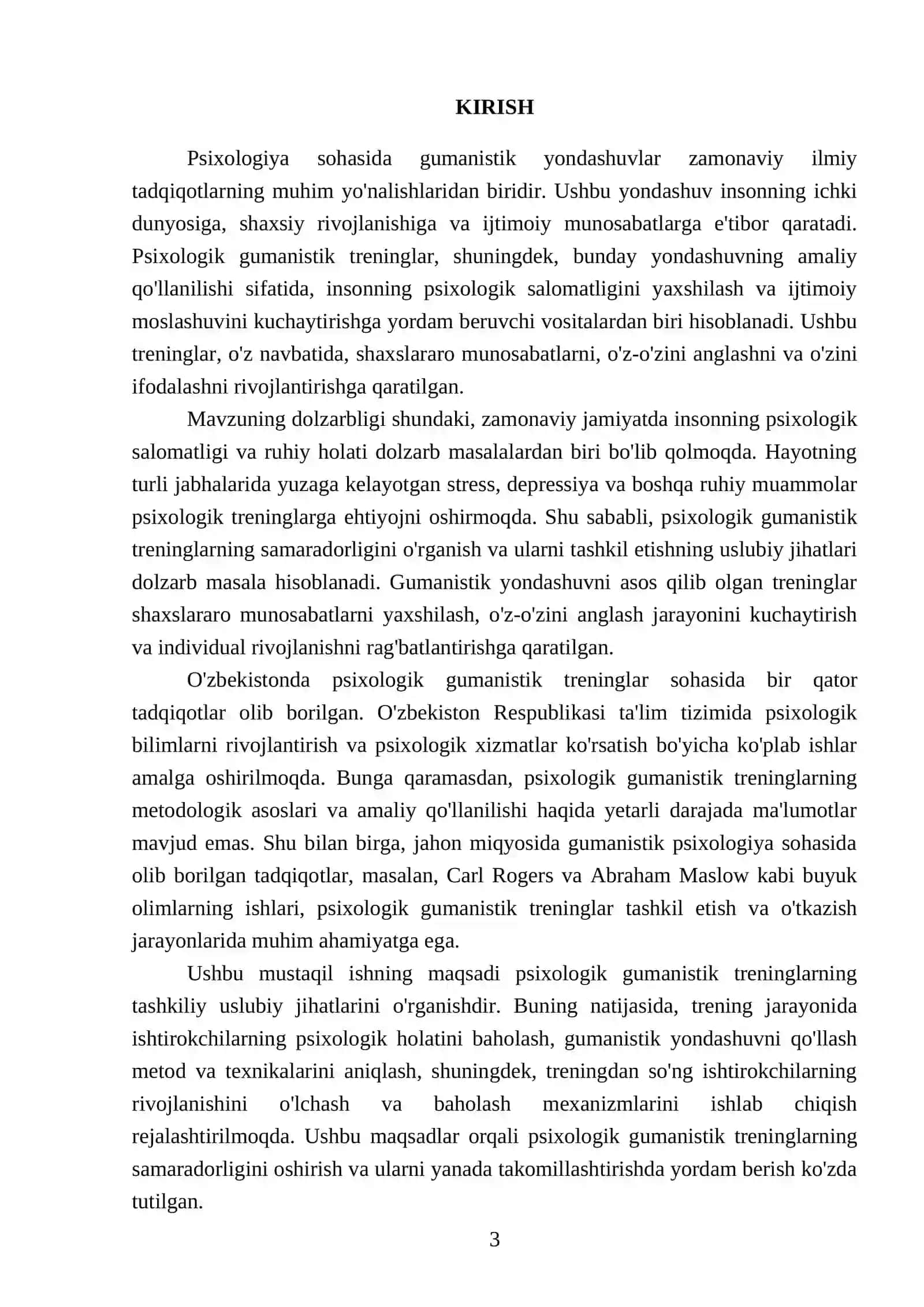 Psixalagik Gumanistik trening tashkiliy uslubiy jihatlar 3