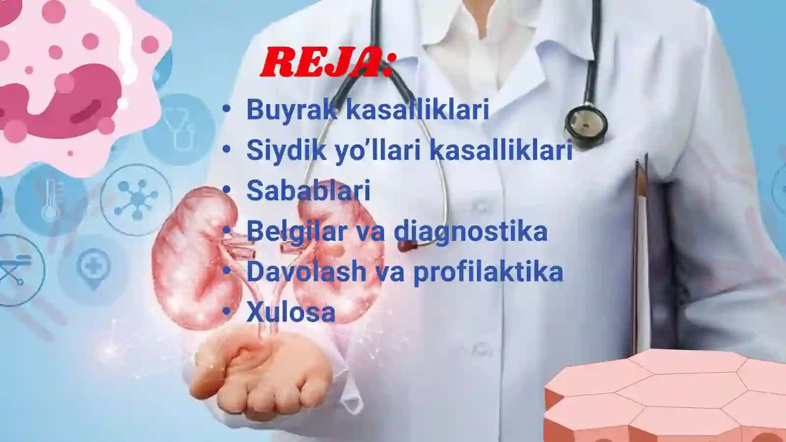 Siydik ayirish a'zolarining kasalliklari 3