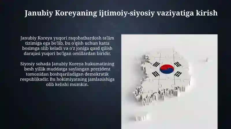 Janubiy koreyaning ichtimoiy siyosiy holati 3