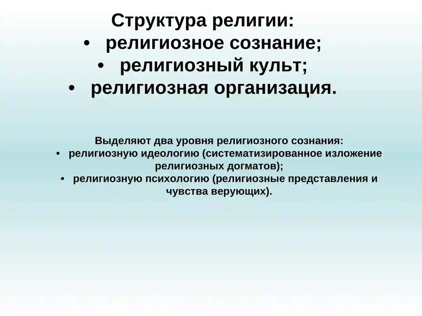 Роль религии в жизни общества 3