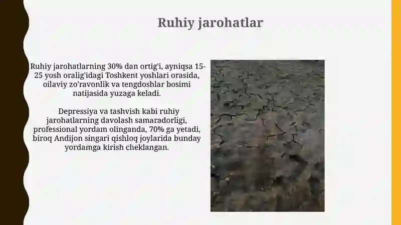 Ruhiy jarohatlar 3