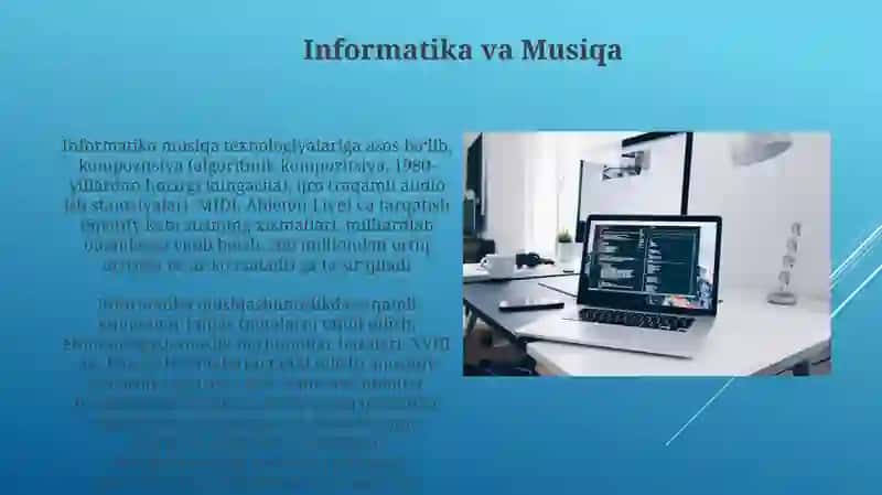Informatikaning boshqa fanlar bilan bog`liqligi 3