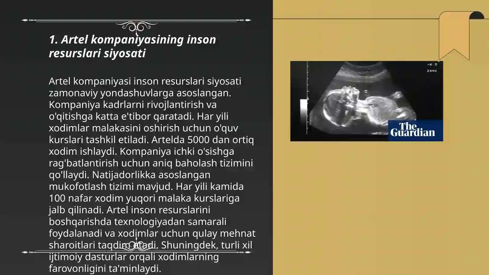 Artel kompaniyasining inson resurslari siyosati 3