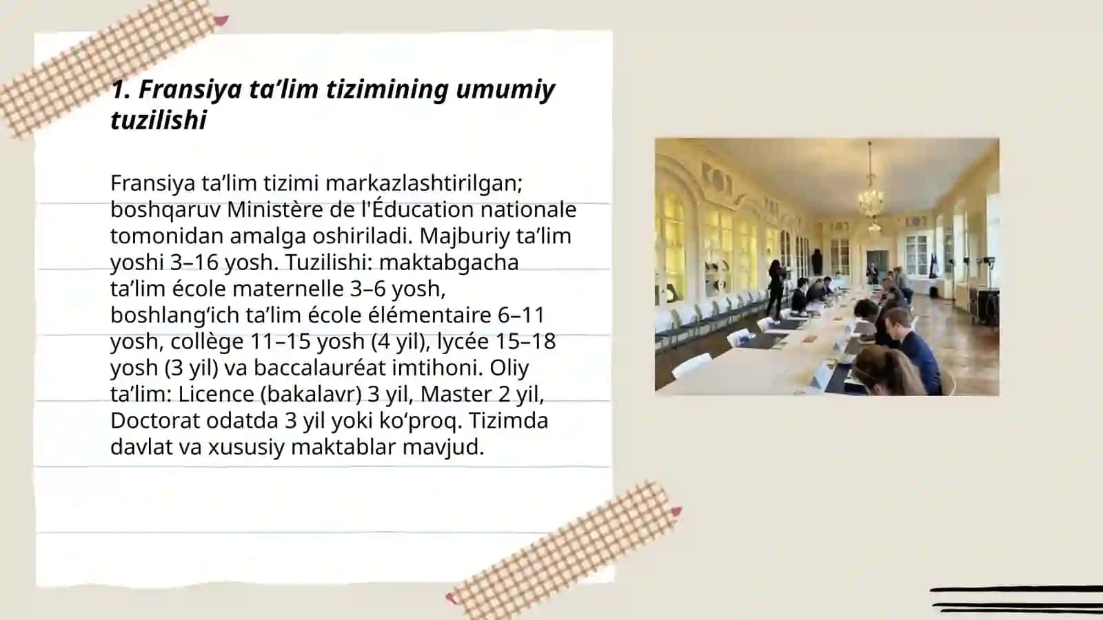 Fransiya taʼlim tizimi 3