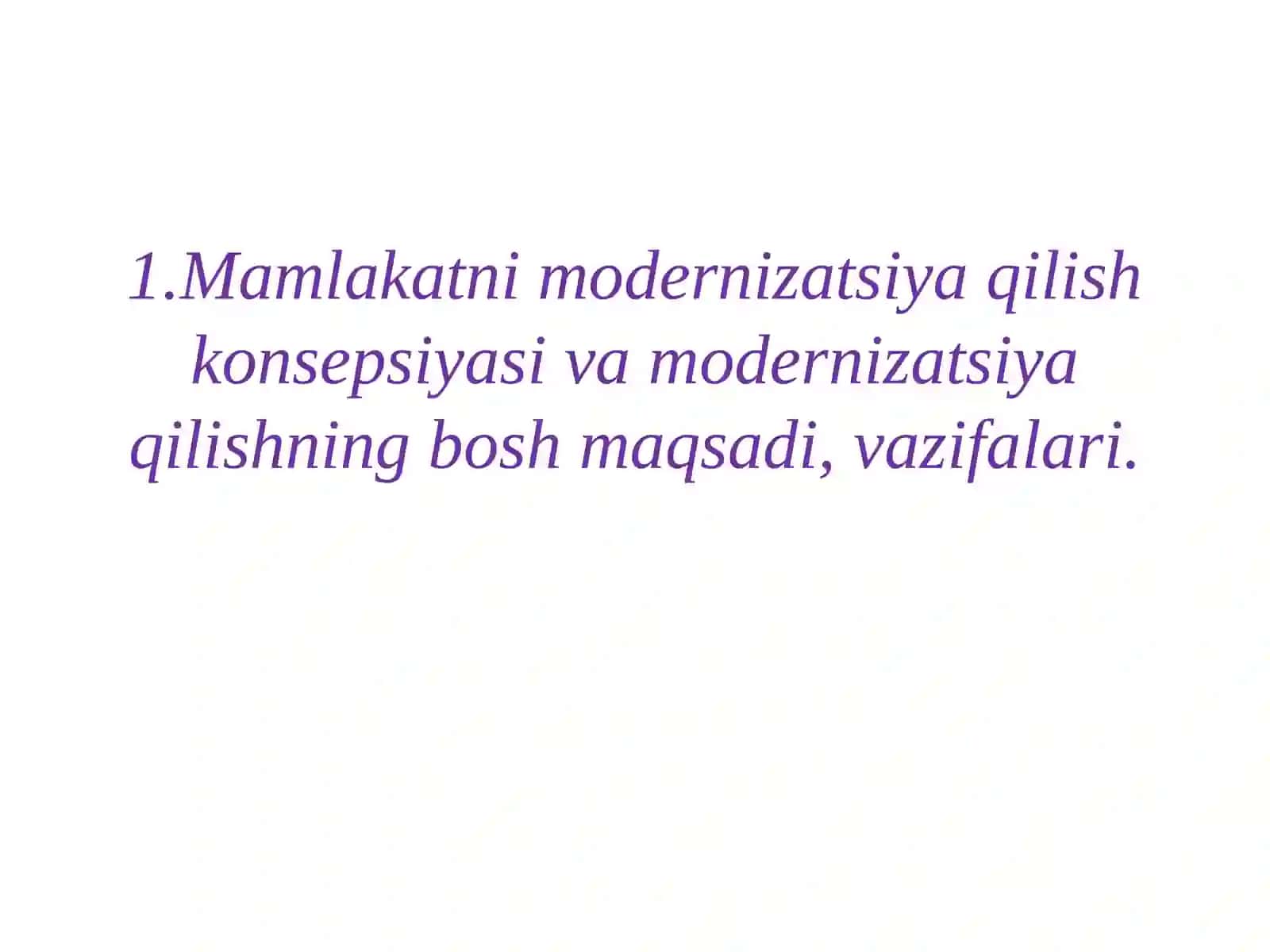 Mamlakatni modernizatsiya qilish sharoitida institutsional islohotlar 3