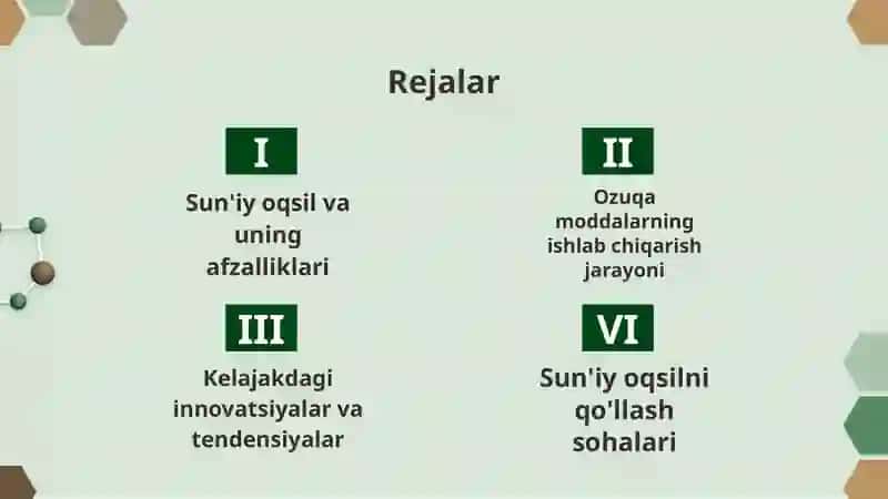 Sun'iy oqsil ozuqa moddalari 3