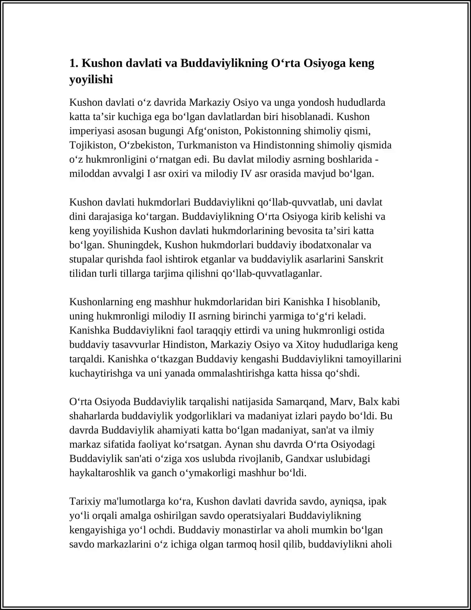 ÒRTA OSIYODA BUDDAVIYLIKNING YOYILISHI 3