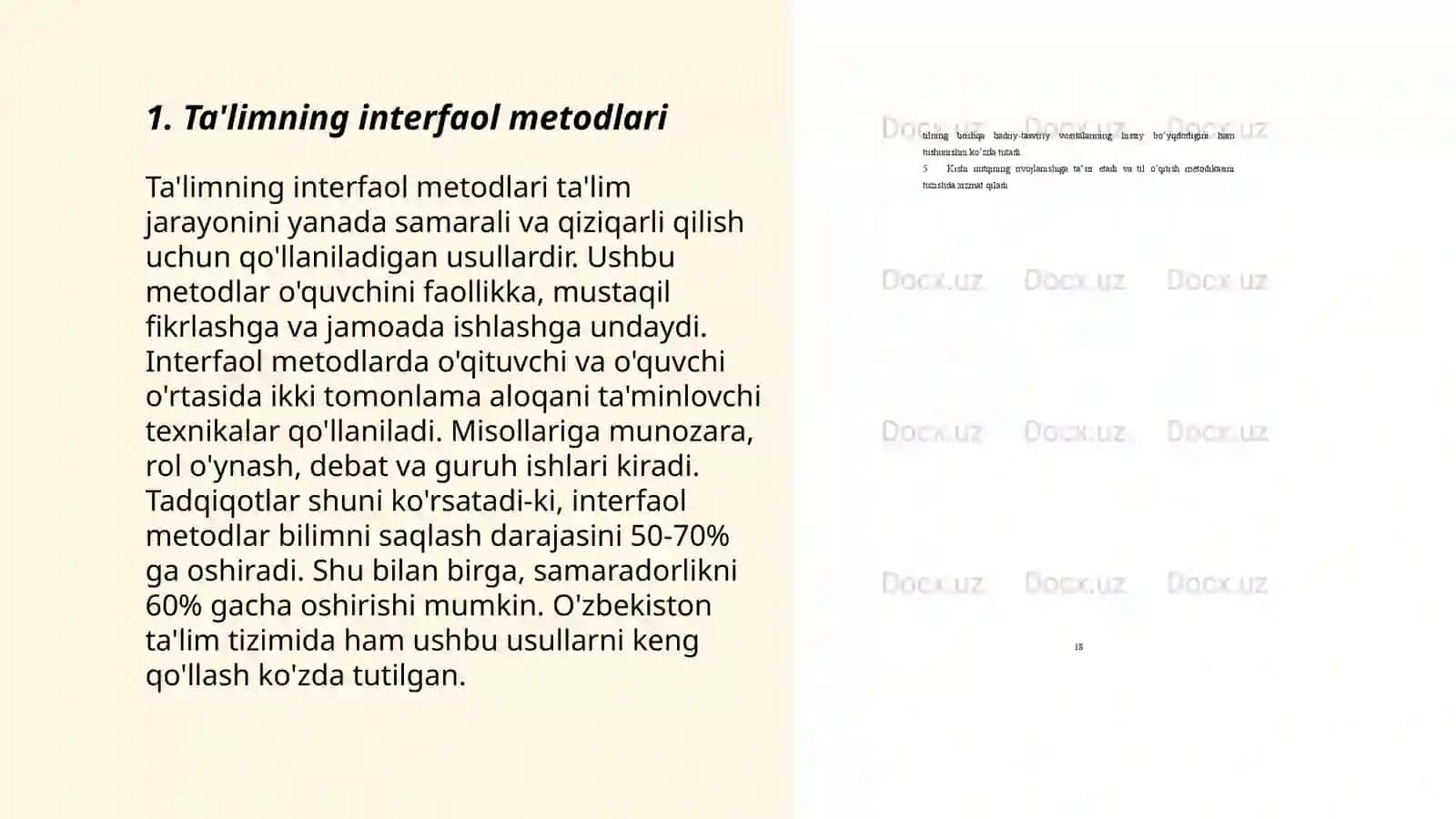 Ta'limning interfaol metodlari 3