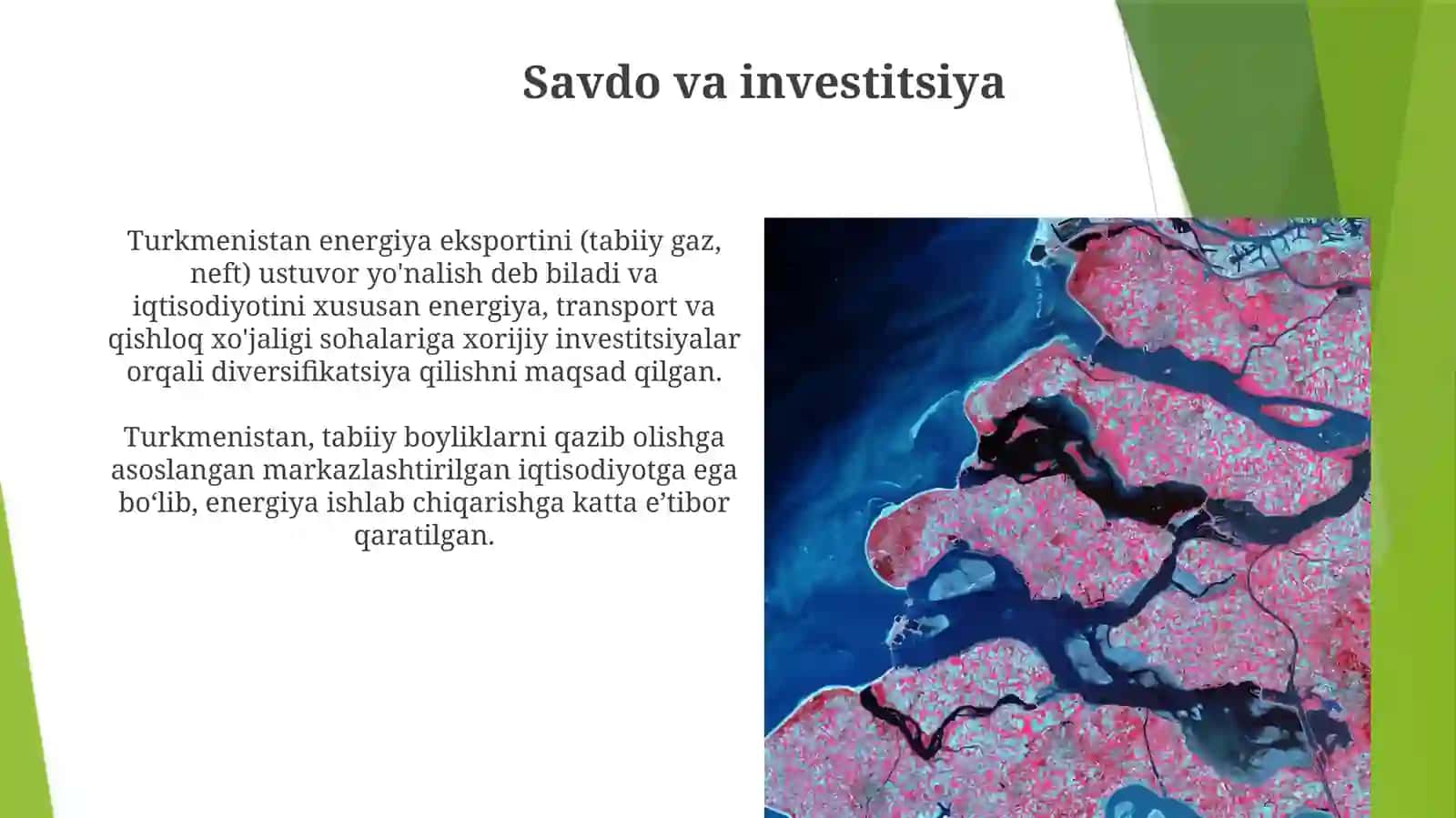 TurkmenistanRepublikasigaumumiyiqtisodiygeografiktasnif 3
