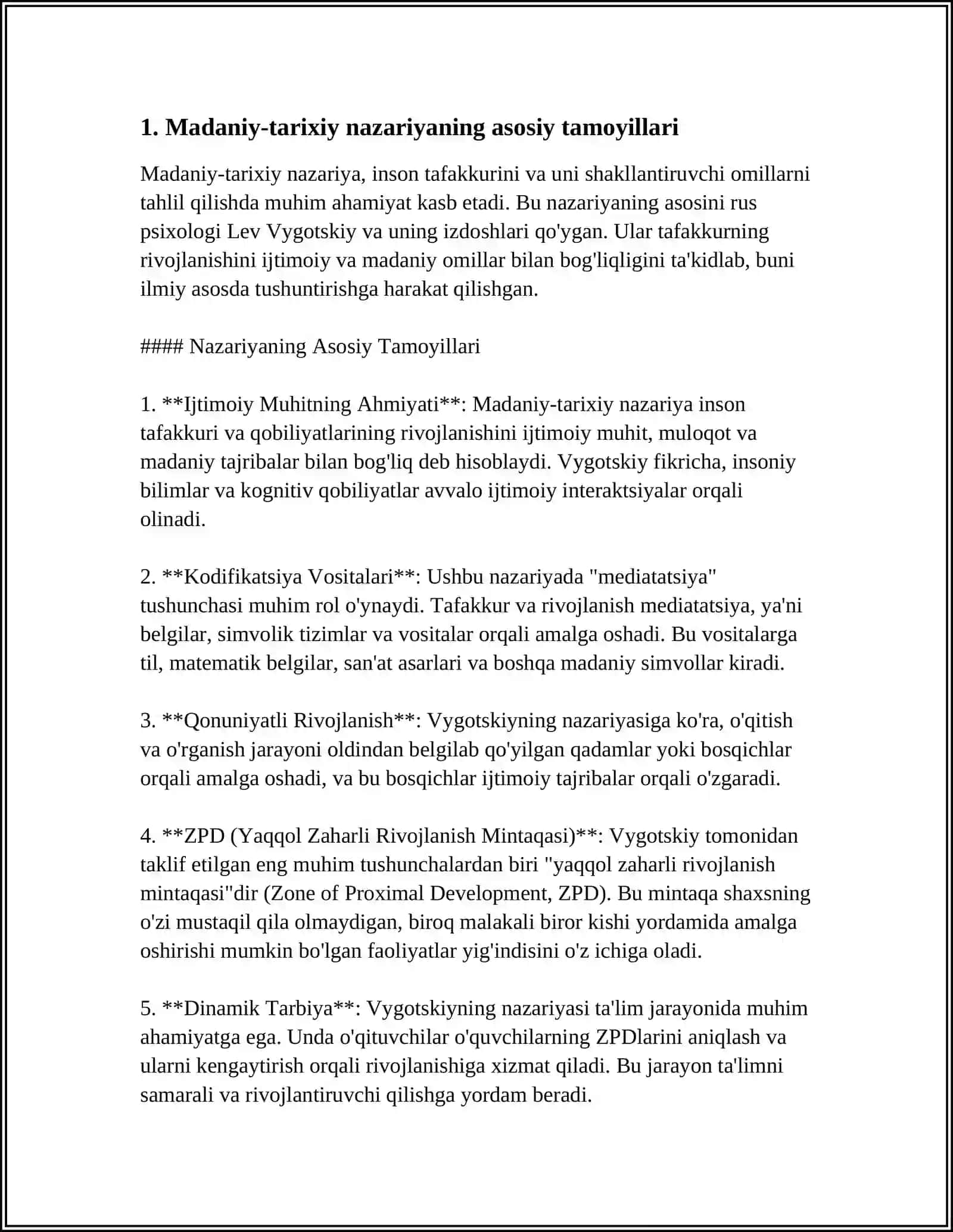 L.S.VIGOTSKIYNING MADANIY TARIXIY KONSEPSIYASI 3