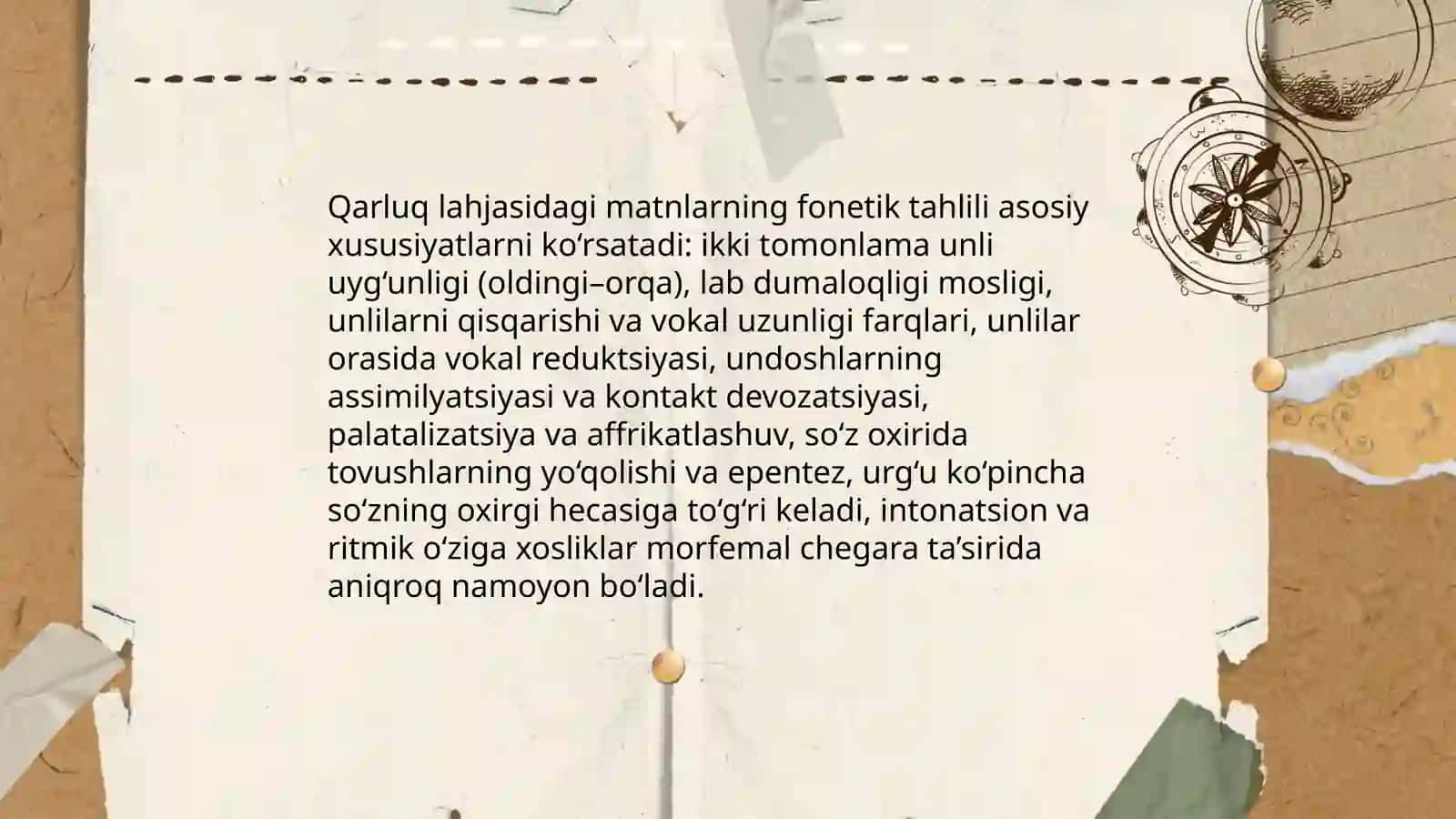 Qarluq lahjasidagi matnlar tahlili 3
