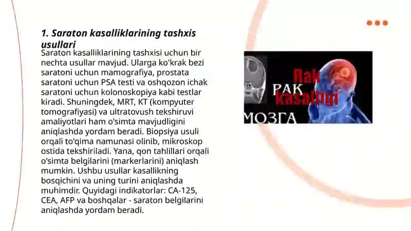 Saraton kasaliklari 3
