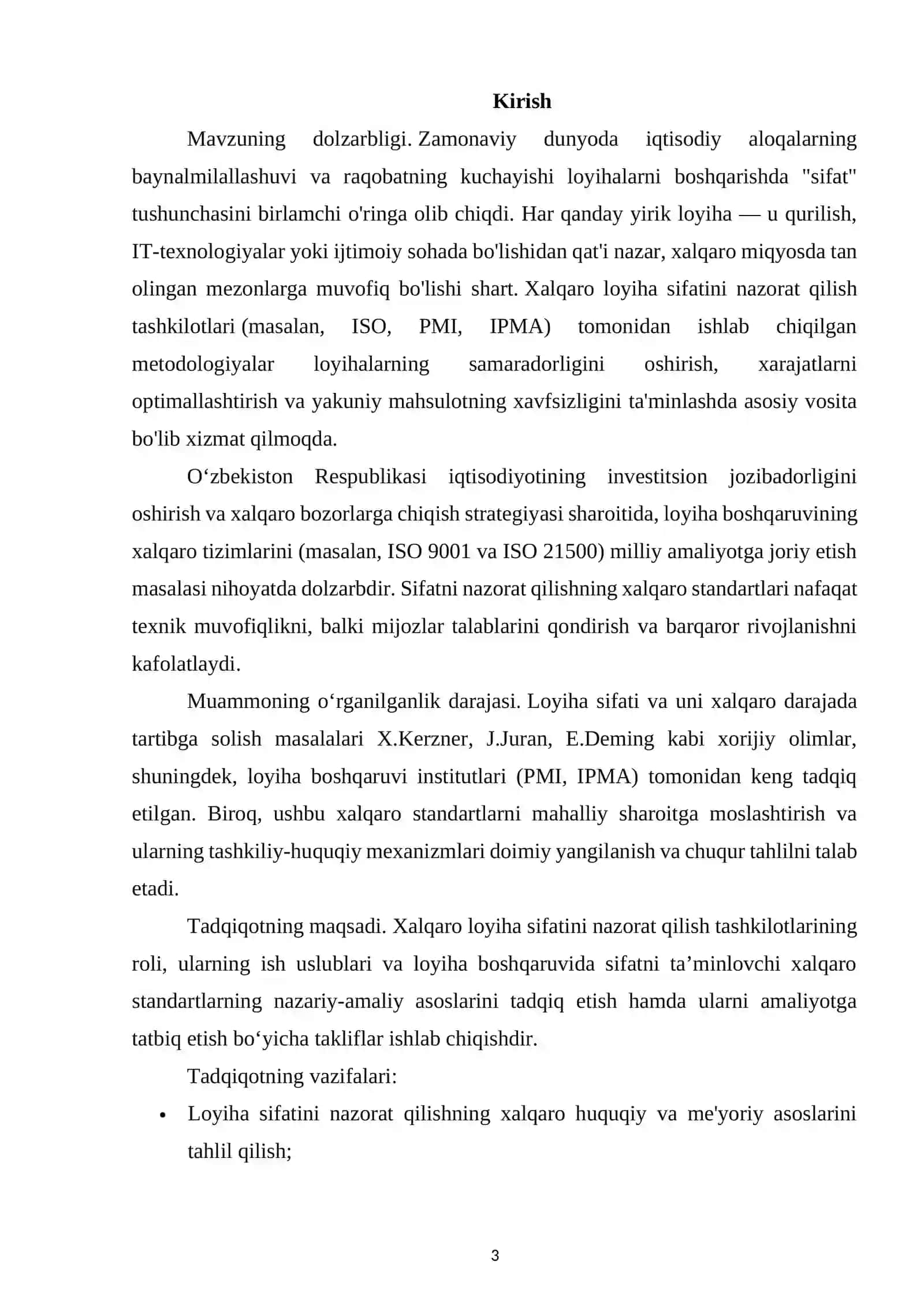 Halqaro Loyiha Sifat Nazarot Qilish Tashkiloti 3