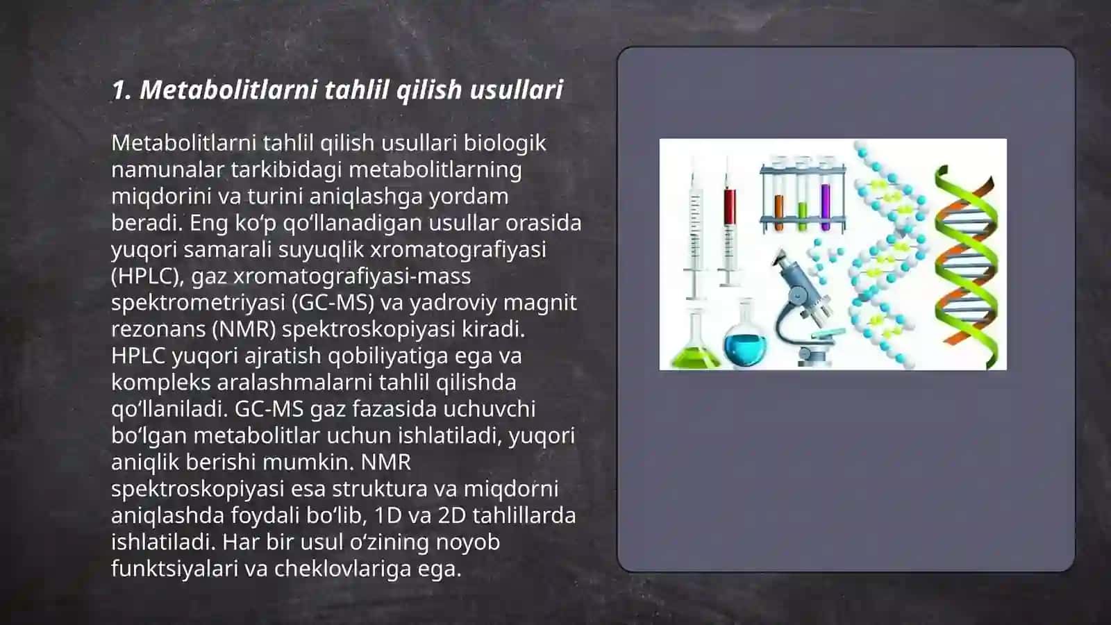 Biokimyoviy va molekulyar-biologik metodlar bilan tasdiqlovchi diagnostika 3