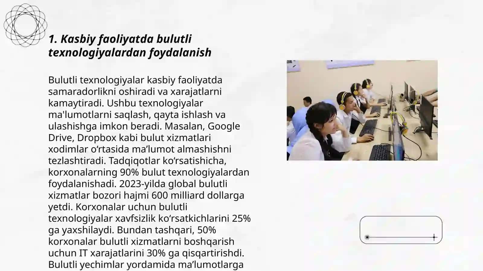 Kasbiy faoliyatda zamonaviy axborotkommunikatsiya texnologiyalaridan foydalanish 3