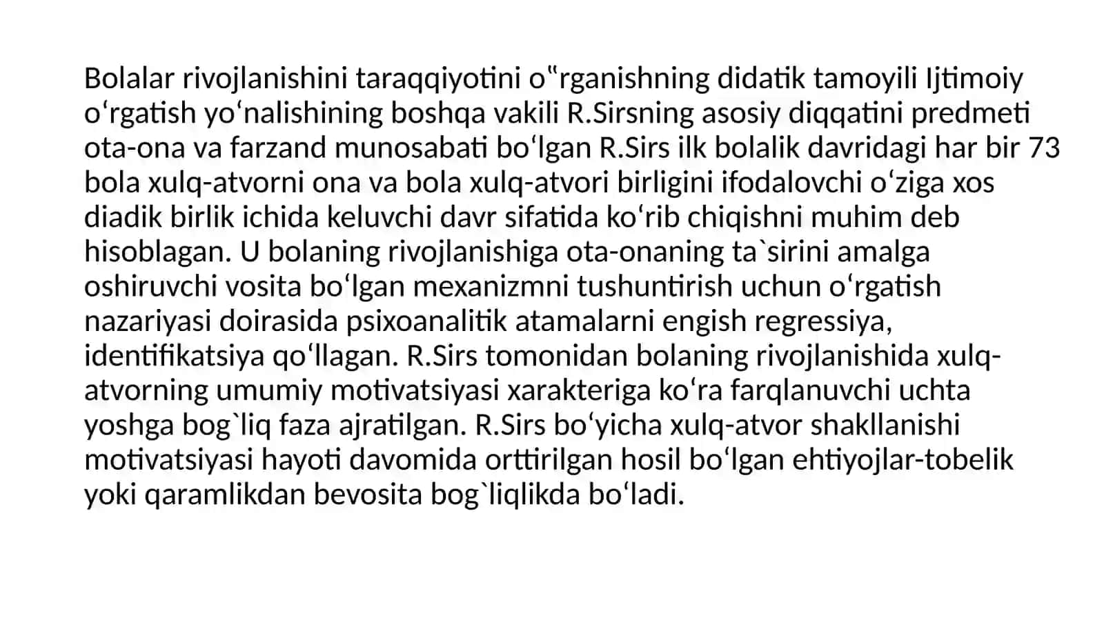Bolarivojlanishinio'rganishnididaktiktamoyillari 3
