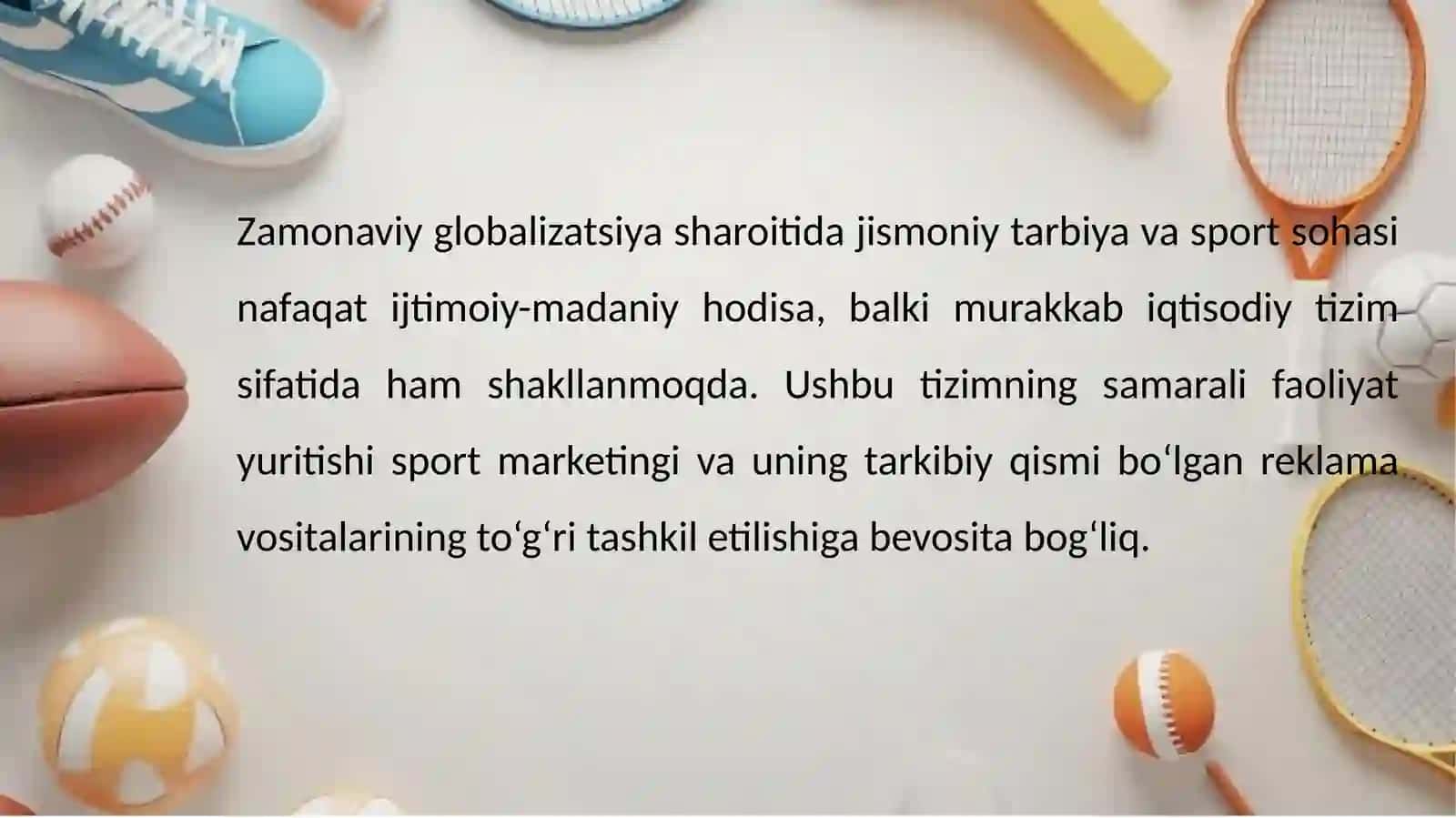 Jismoniy tarbiya va sport marketingda reklama vositalari 3