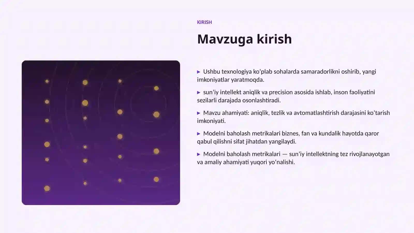 SUNʼIY INTELLEKT • PROFESSIONAL TAQDIMOT 3