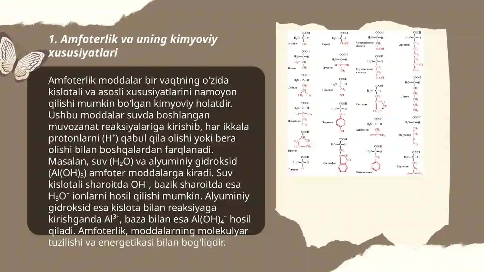 Amfoter hossaga ega elementlarning afzaliklari va kamchiliklari 3