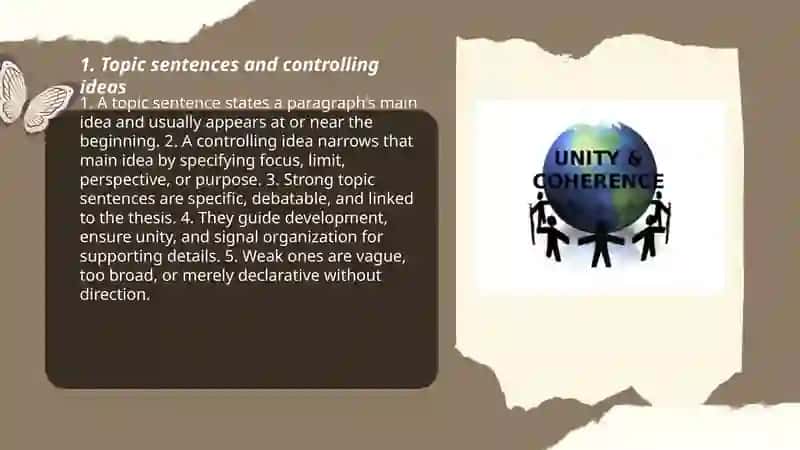 Writing:Paragraph structure and unity 3