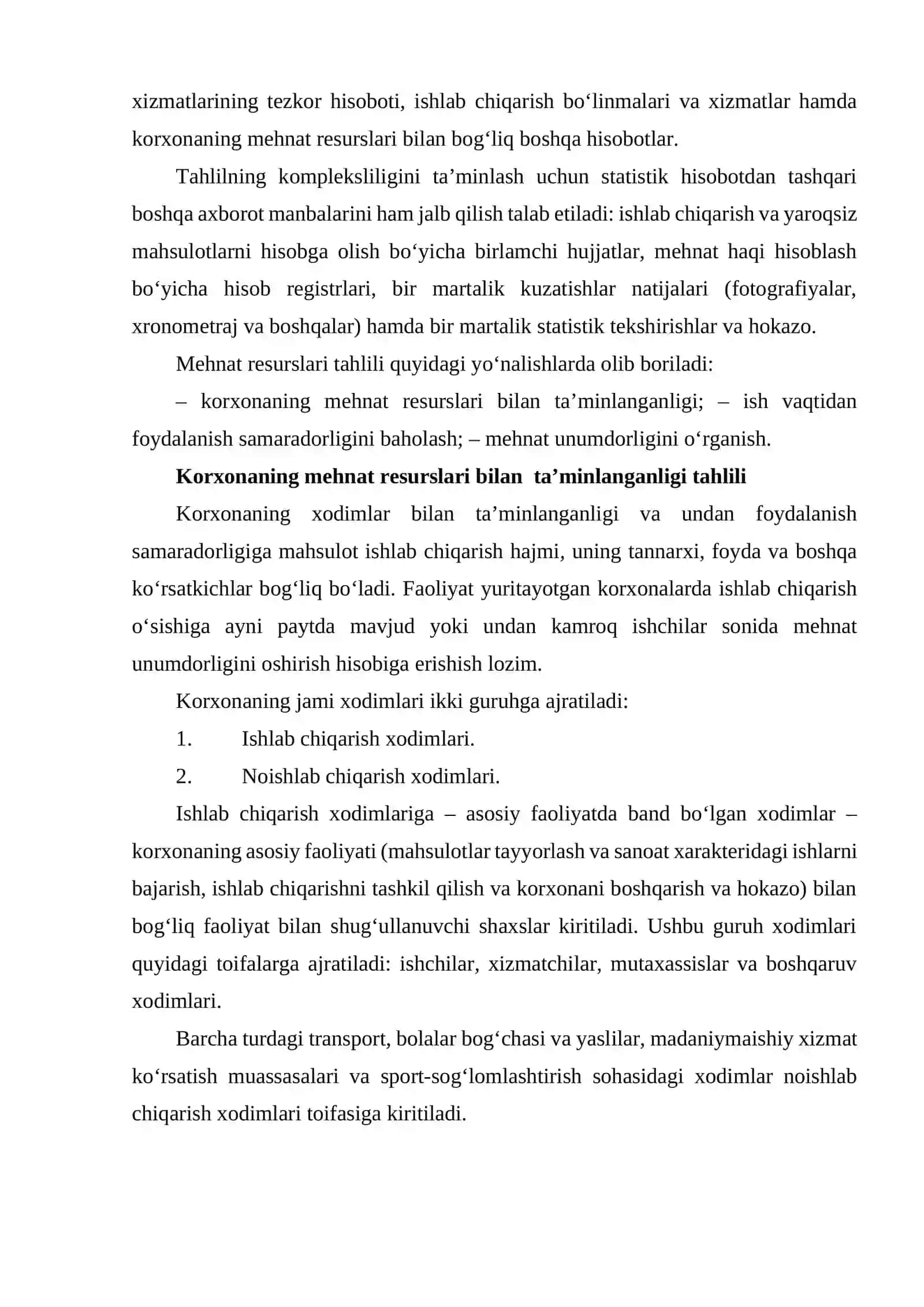ISHCHI KUCHI QO‘NIMSIZLIGI VA MEHNAT UNUMDORLIGI 3
