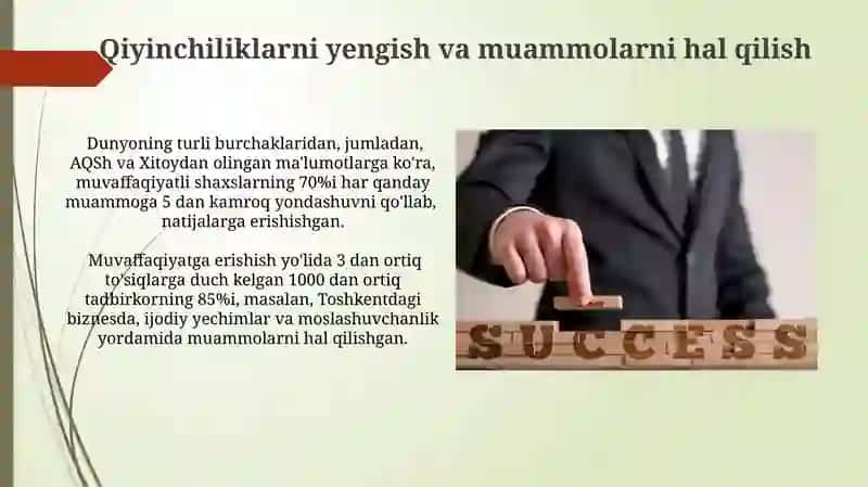 Muvaffaqiyat uchun shaxsiy javobgarlikni shakllantirish 3