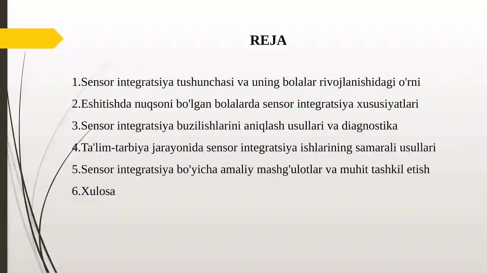 ESHITISHDA NUQSONI BO'LGAN BOLALAR TA'LIM-TARBIYA TIZIMIDA SENSOR INTEGRATSIYA ISHLARINING SAMARALI USULLARI 3