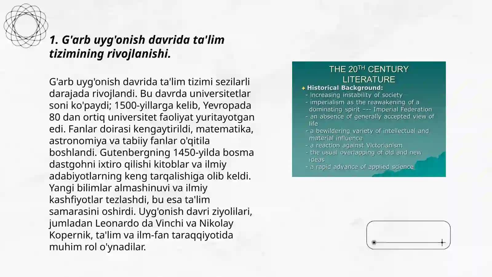 G'arb uyģonish davrida pedagogika fani taraqqiyoti 3