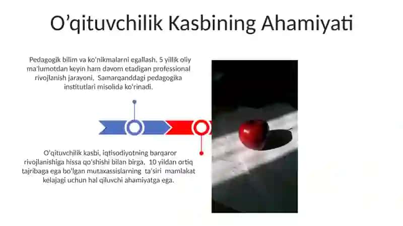 Mening tanlagan kasbim O'qituvchi 3