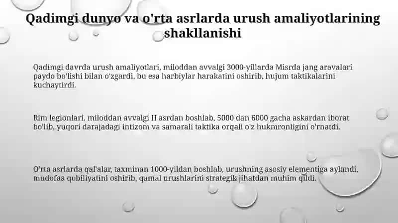 Qadimgi dunyoda va oʻrta asrlarda urush olib borish odatlarining shakilanishi 3