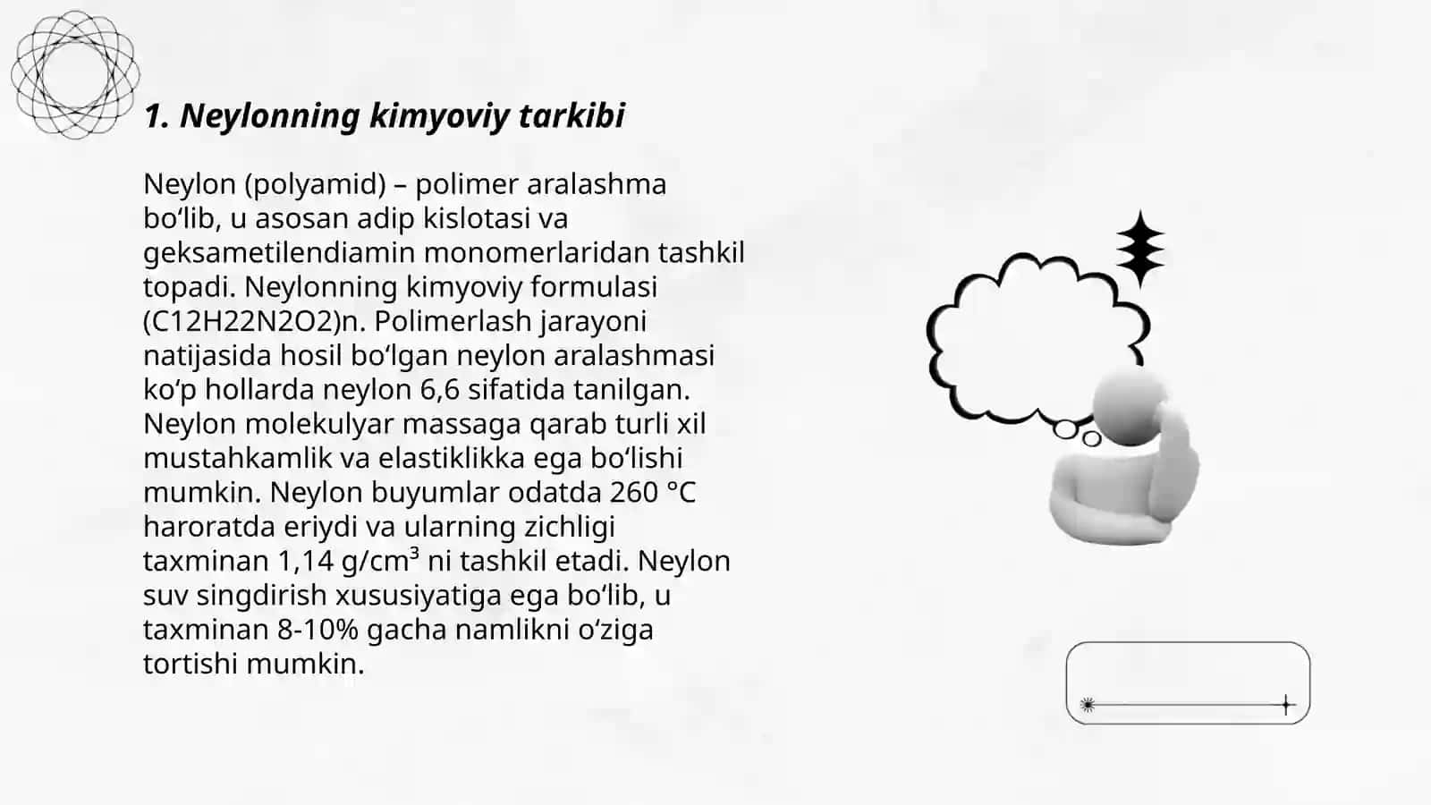 Neylonning kimyoviy tarkibi 3