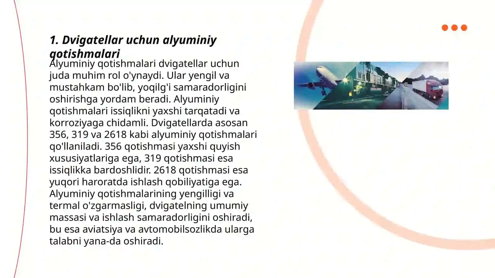 Avtotransport vositalarida ishlatiladigan aloga tizimlari 3
