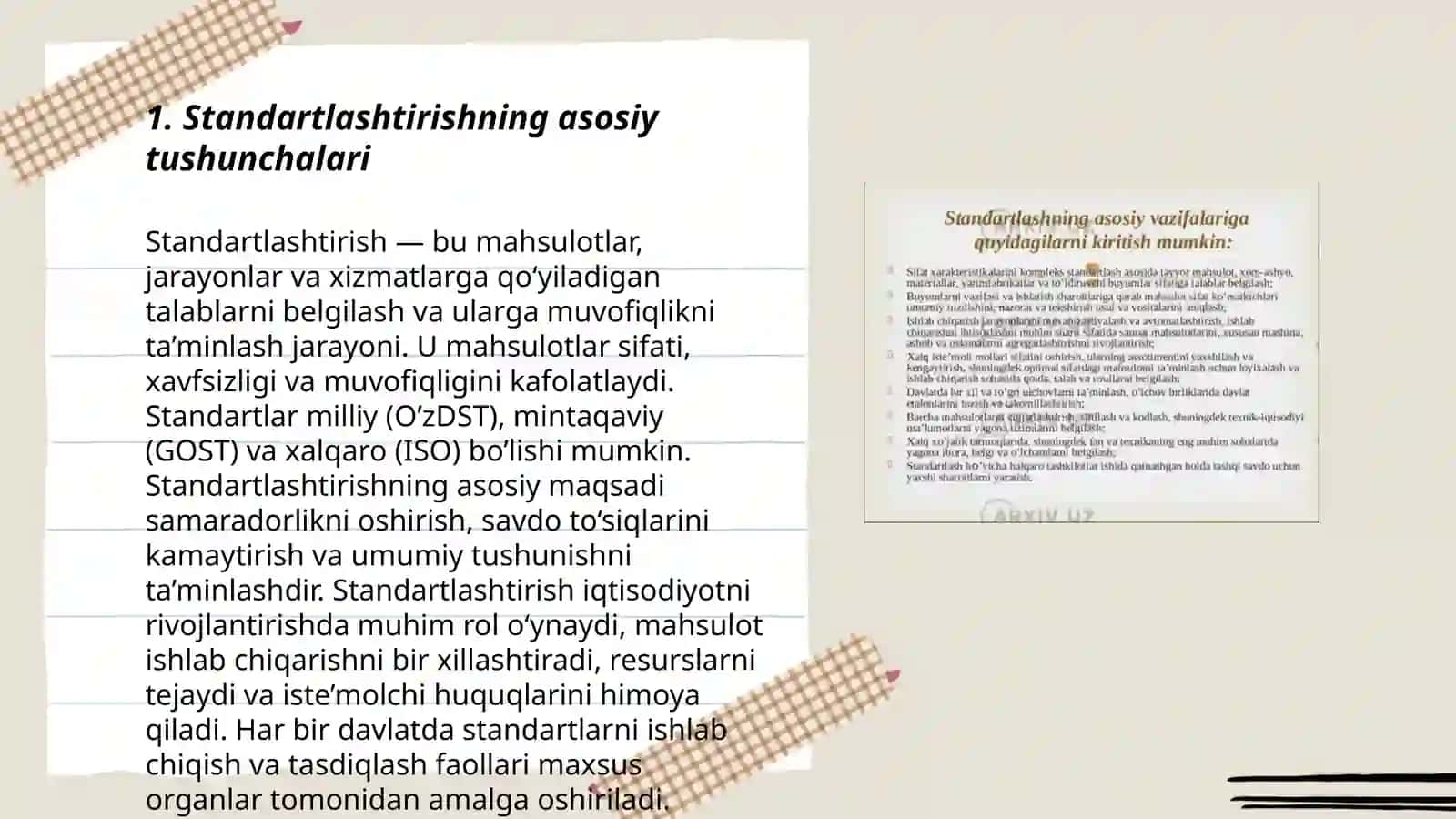 Standartlashtirish va Sertifikatlashtirish Asoslari 3
